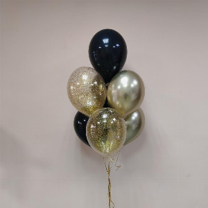 Balloon Fountain "Golden Night" with delivery Voronezh