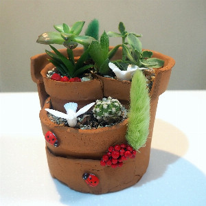 Wonder Pot "Tiered Garden" with delivery Saint Petersburg