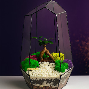 Bonsai In Florarium "Iceberg" with delivery Krasnodar