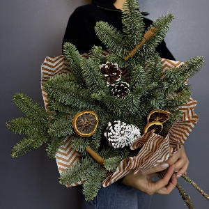 Eco-Winter Bouquet with delivery Saint Petersburg