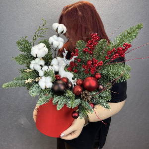 Christmas scenes with delivery Saint Petersburg
