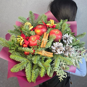 Russian Winter Edible Bouquet with delivery Saint Petersburg
