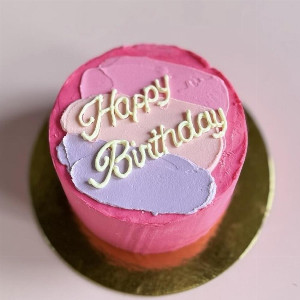 Bento Cake "Pink Happiness" with delivery Saint Petersburg