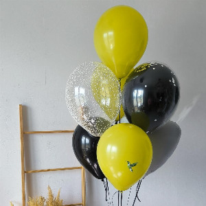 Sunny Bird Balloon Fountain with delivery Saint Petersburg