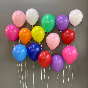 "15 Balloons of Joy" with delivery Krasnodar