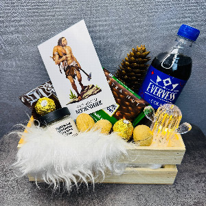 Набор в ящике "Сила и вкус" с доставкой в Красном Селе