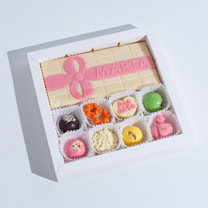 Chocolate set "March mood" with delivery Saint Petersburg