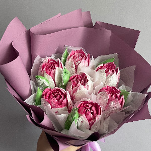 Pink Whisper Zephyr Flowers with delivery Saint Petersburg
