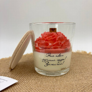 Floral Masterpiece Candle with delivery Tyumen