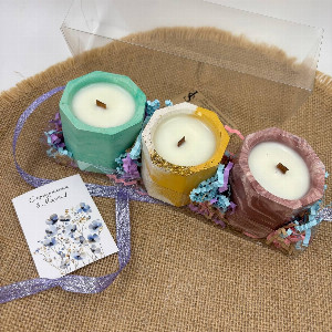 Secret Message Candle Set with delivery Tyumen