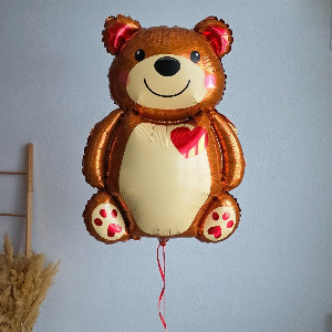 Teddy with Love Balloon with delivery Saint Petersburg