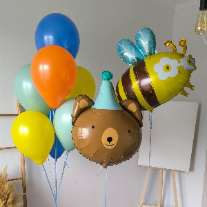Forest Friends Balloon Set with delivery Omsk