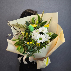 Easter Birdie Arrangement with delivery Saint Petersburg
