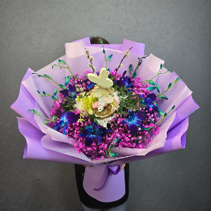 Easter Cosmos Arrangement with delivery Saint Petersburg