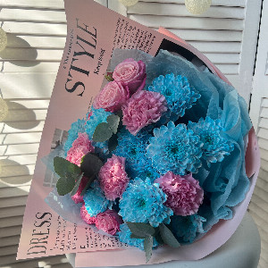 Azure Horizon Bouquet with delivery Saint Petersburg