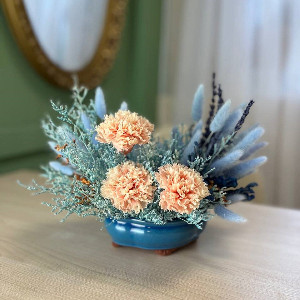 Flowers in vase "Nymph's Breath" with delivery Nizhniy-Novgorod