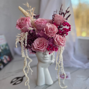 Lavender Sunrise Preserved Arrangement with delivery Nizhniy-Novgorod