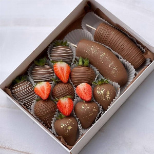 Chocolate Caprice Berry Set with delivery Sochi