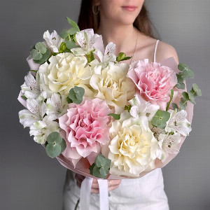 Bouquet "Delicate Melody" with delivery Tyumen