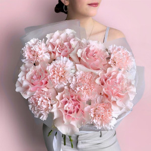 Bouquet "Pink Cloud" with delivery Tyumen