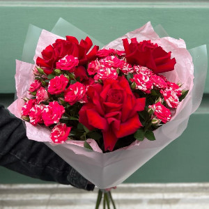 Bouquet "Fiery Dance" with delivery Tyumen