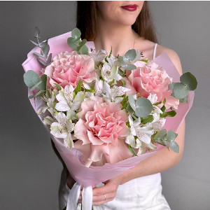 Bouquet "Morning Tenderness" with delivery Tyumen