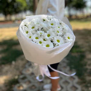 Bouquet "Snow White Cloud" with delivery Tyumen