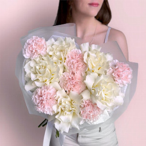 Bouquet "Marshmallow Dessert" with delivery Tyumen