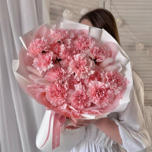 Bouquet "Delicate Haze" with delivery Tyumen