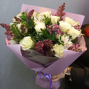Lilac Clouds Bouquet with delivery Saint Petersburg