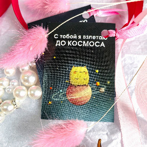 Fly to space Postcard with delivery Tyumen