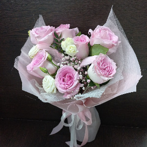 Pink Mandala Bouquet with delivery Tyumen