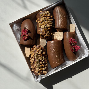 Belgian Dessert Chocolate Bananas with delivery Tyumen