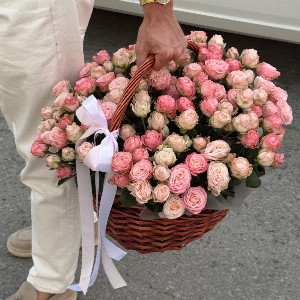 Composition "Raspberry Dawn" with delivery Tyumen