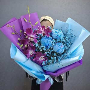 Bouquet "Secrets of the Asian Garden" with delivery Saint Petersburg