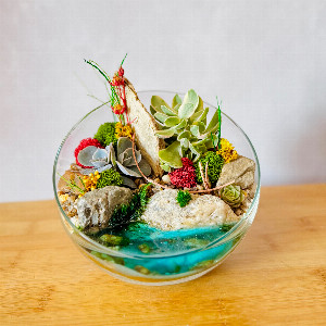 Bright Spring Florarium with delivery Yekaterinburg