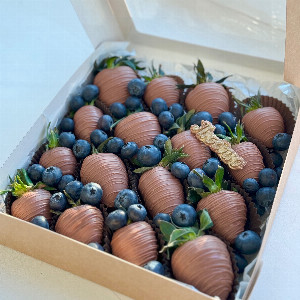 Composition "Blueberry Tenderness" with delivery Nizhniy-Novgorod