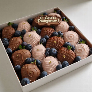 Berry Delight Chocolate Berry Composition with delivery Nizhniy-Novgorod