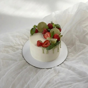 Bento cake "Strawberry mojito" with delivery Moscow