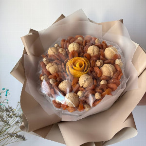 Sand Castle Dried Fruit & Nuts Bouquet with delivery Tyumen