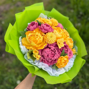 Букет "Зефирная акварель"