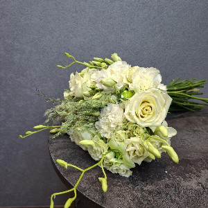 Dawn's Breath Bridal Bouquet with delivery Saint Petersburg