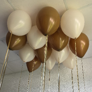 Fragrant Cappuccino Balloon Set with delivery Saint Petersburg