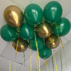Malachite Magic Ceiling Balloons with delivery Omsk
