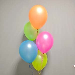Balloon Fountain "Neon Blast" with delivery Omsk