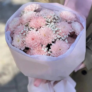 Букет "Розовый Алтай" с доставкой в Омске