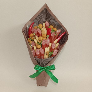 Men's Whim Sausage & Cheese Bouquet with delivery Barnaul