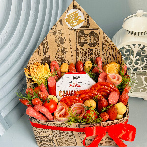 Gourmet Meat & Cheese Envelope "Feast" with delivery Moscow