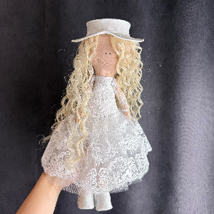 Snow Tenderness Handmade Doll with delivery Krasnodar