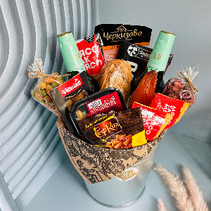 Halal Beer Bucket with Snacks with delivery Moscow